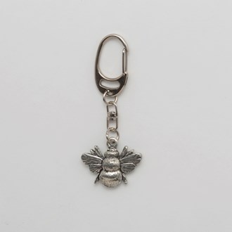 Bee 3D pewter keyring . Sold out, due May